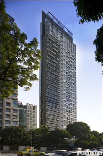 Moulmein Rise, une tour hors norme à Singapour