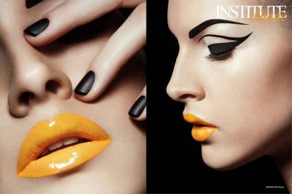 Ấn tượng với phong cách trang điểm “Black & Yellow”. [PHOTOS]