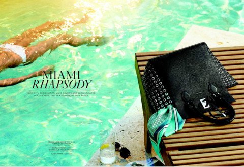 Thời trang phụ kiện Michael Kors Hè 2013.