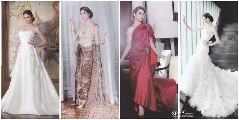 แฟชั่นชุดแต่งงาน ทั้งชุดไทยและสากล แบบสวย ดีไซน์เก๋ จุใจ!!