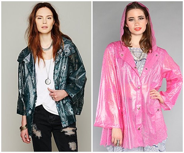 หลากแฟชั่นเสื้อกันฝนสุดน่ารัก ใส่ลั้ลลาท้าสายฝน!