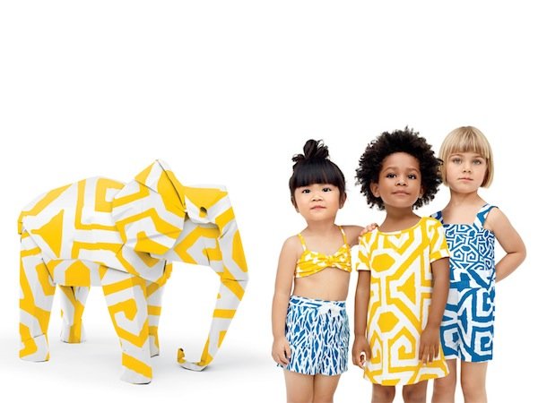Diane von Furstenberg tung BST thời trang trẻ em cho GapKids