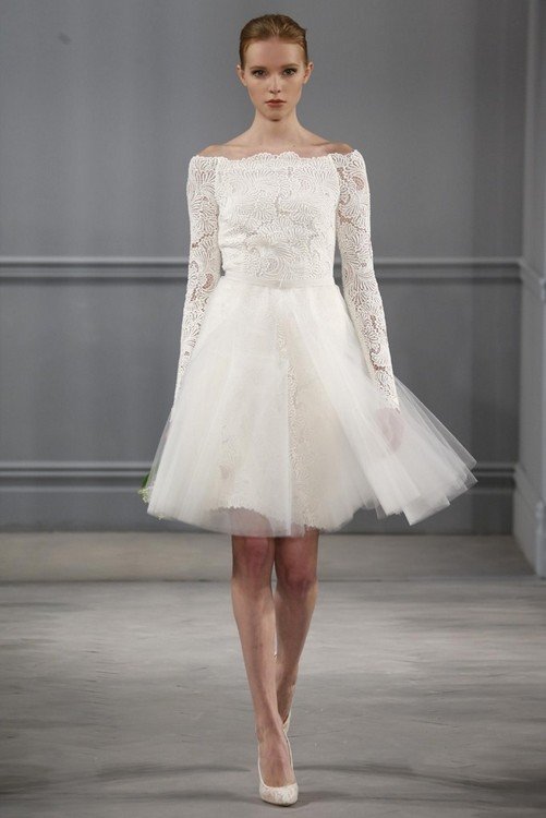 Monique Lhuillier trình làng BST váy cưới trong mơ cho cô dâu trẻ