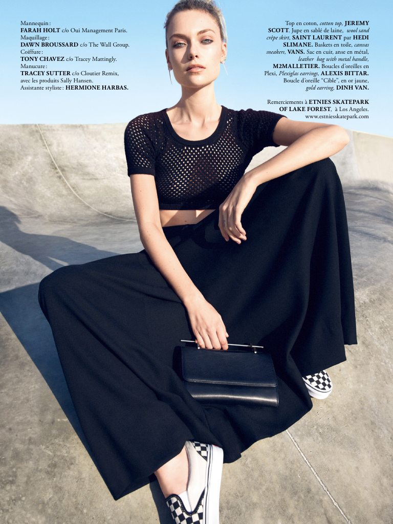 Farah Holt Chụp Ảnh Cho Tạp Chí Air France Madame Tháng 6-7/2013