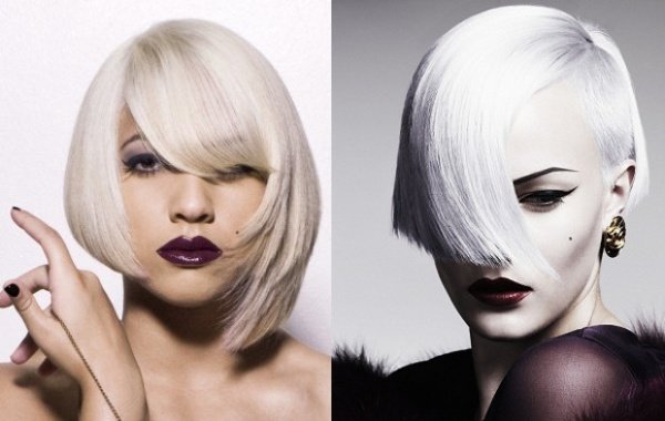 Khuôn mặt nổi bật với tóc bob thời trang