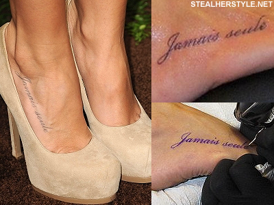 Ashley Tisdale và các hình xăm