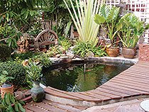 สวนบ้านบุญกังวาน งบ 3 แสน กับธรรมชาติแสนสุขบนพื้นที่ 140 ตร.ม.