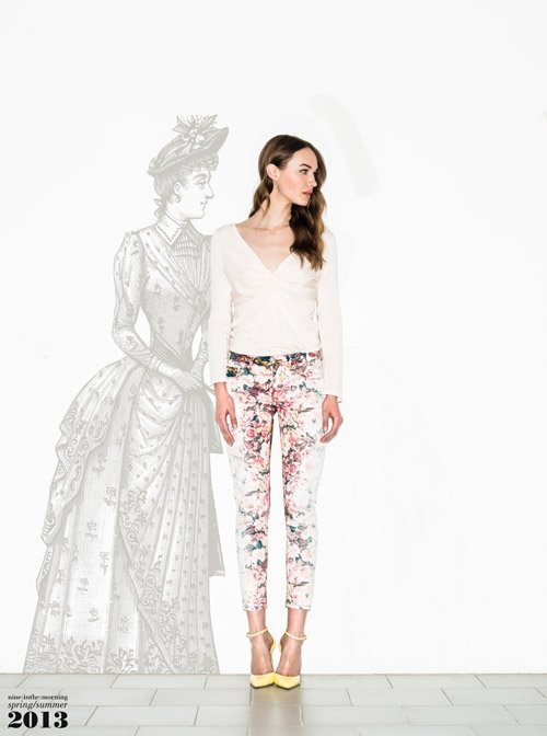 Tự tin và cá tính với Nine In The Morning  Jeans Lookbook Xuân / Hè 2013.