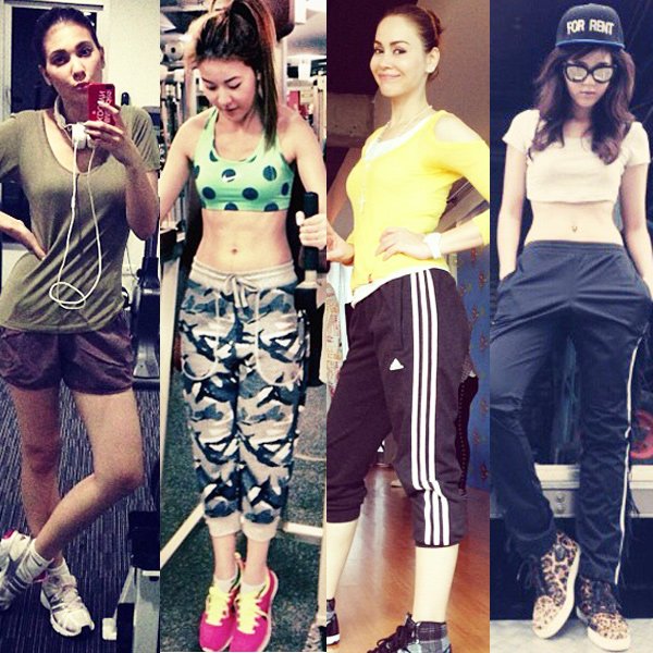 ชุดใส่ออกกำลังกาย ของเหล่าดารา เก๋เลิศ!