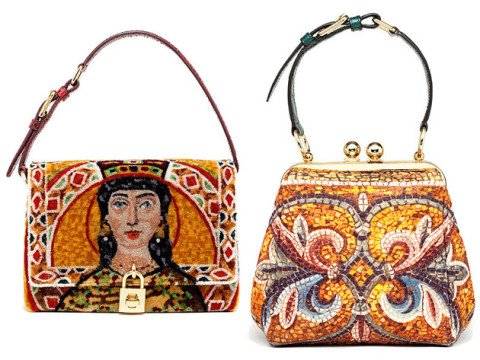 BST túi xách sáng tạo Dolce & Gabbana Thu / Đông 2013.