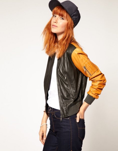 Jacket phong cách bóng chày cho nàng thể thao