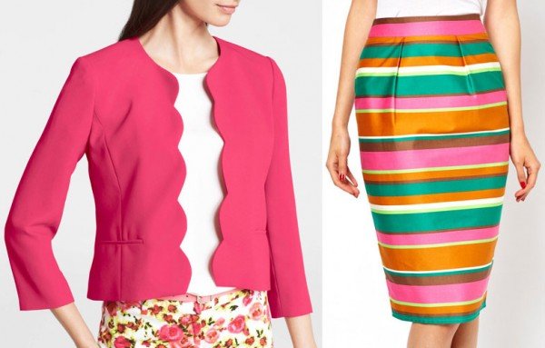 Cách mix áo vest với short hoặc váy ngắn