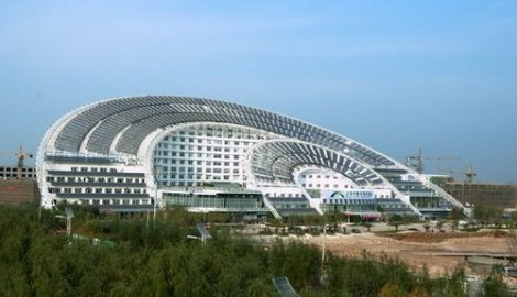 Kongresni centar u Kini, energije iz solarnih ćelija