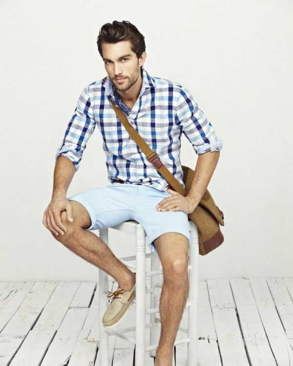 Tobias Sørensen cực bảnh trong Lookbook Hè 2013 của H.E. by Mango.