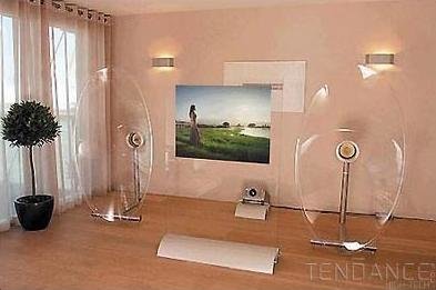 Télévision transparente par Sony