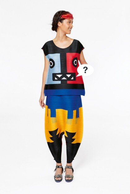 เสื้อผ้าท้าร้อน'ISSEY MIYAKE' ชนเผ่าอินเดียนแดง