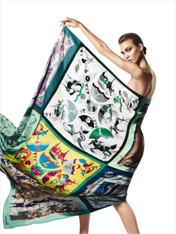 Karlie Kloss gợi cảm trên Tạp chí Harper's Bazaar [Photos]