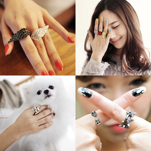 แหวนแฟชั่น ดีไซน์เก๋ๆ สำหรับสาวอินเทรนด์ สวยสะดุดตา!!