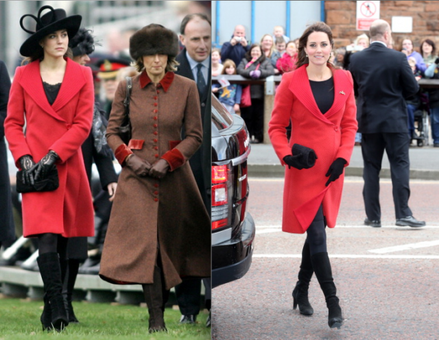 เจ้าหญิง Kate Middleton กับเสื้อโค้ทเก๋ๆ