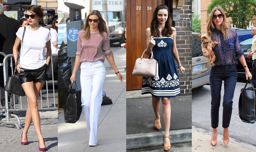 แฟชั่นสุดเก๋ ในวันสบาย สไตล์ Miranda Kerr