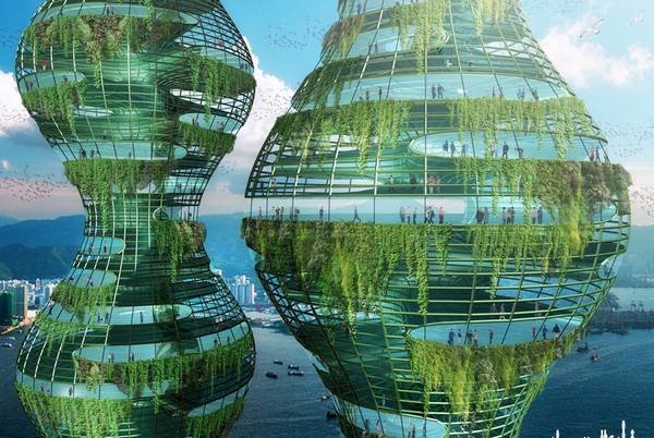 Vision contemporaine: une "jungle urbaine" pour Hong Kong