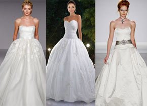 แฟชั่นชุดแต่งงาน ทรงบอลกาวน์ (Ball Gown)