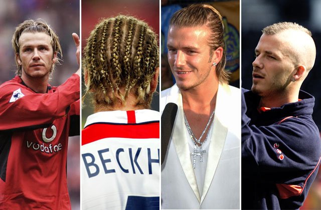Những Kiểu Tóc Từ Xưa Đến Nay Của David Beckham [PHOTOS]