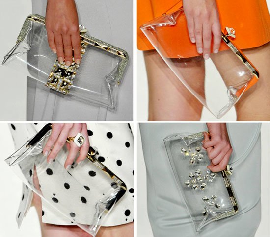 เทรนด์กระเป๋าใส Transparent Bags คลาสสิคแบบ old school !!