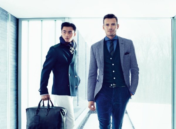 Chiến dịch quảng cáo thời trang nam Hugo Boss Thu / Đông 2013.