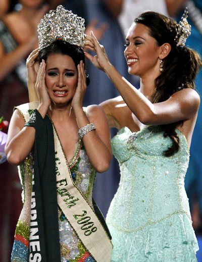 Fülöp-szigeteki lány a Miss Earth 2008 győztese