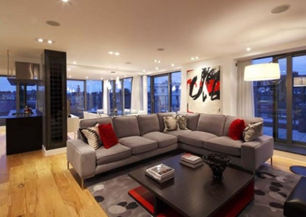 Căn penthouse sang trọng mà ấm cúng tại London