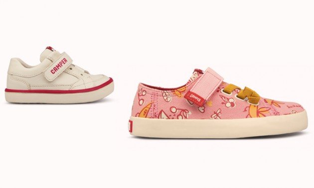 Camper รองเท้าผ้าใบสำหรับคุณหนูตัวน้อยๆ น่ารักอะ!!