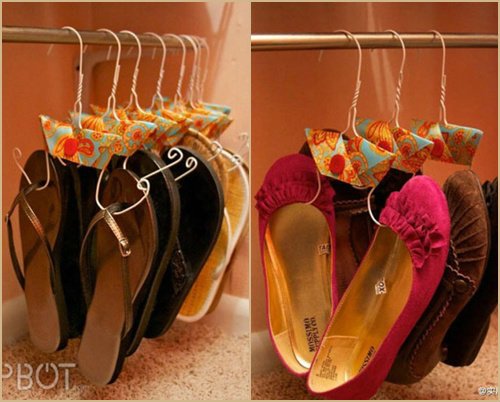 DIY ที่เก็บรองเท้าแจ่มๆ