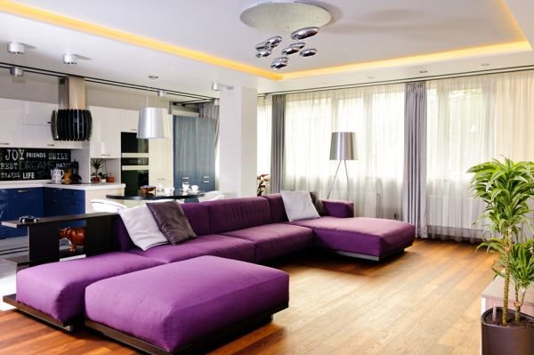 Vẫn tinh tế dù không gian phòng khách quá rộng