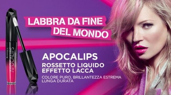 Kate Moss a Rimmel London új ajaklakk kollekciójának az arca