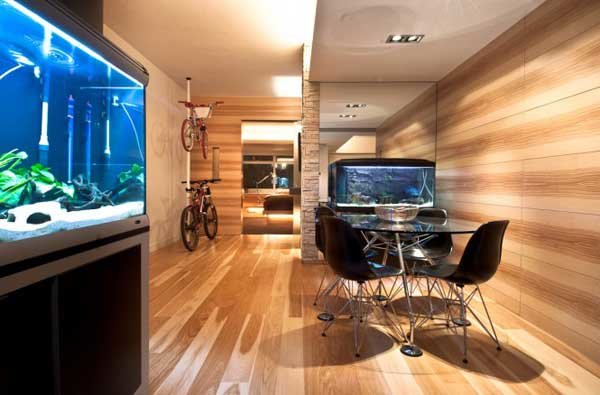 Apatment หรูที่ประหยัดพื้นที่ใน Hongkong