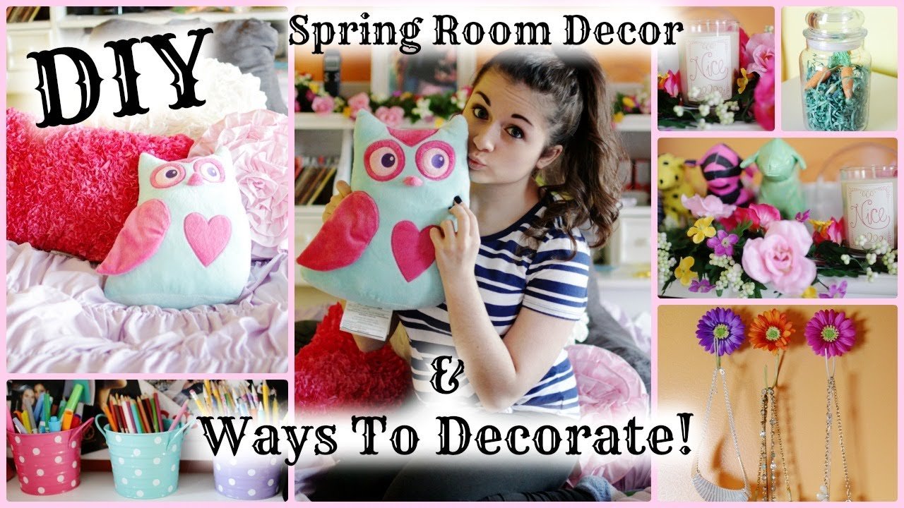 DIY Spring Room Decorations & Ways to Decorate!