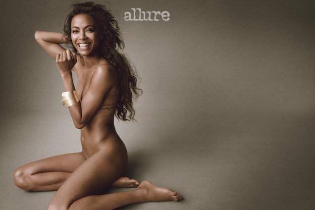 วีดีโอเบื้องหลังถ่ายปก Allure ของ Zoë Saldana