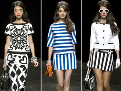 Thanh lịch cùng BST mang phong cách retro từ Moschino