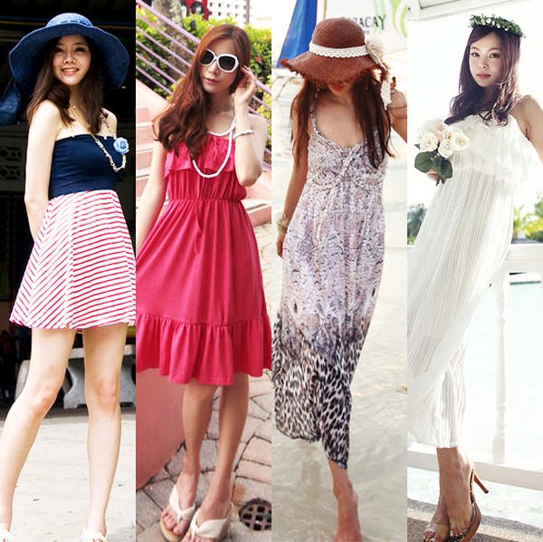 สวยเริ่ด! แฟชั่นชุดสวยใส่เดินเล่นชายทะเลชิลๆ