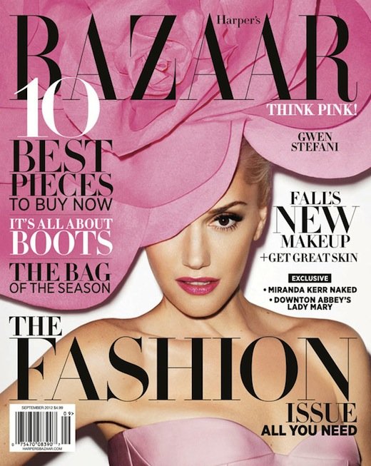 Gwen Stefani rực rỡ trên trang bìa tạp chí Harper's Bazaar Tháng 9
