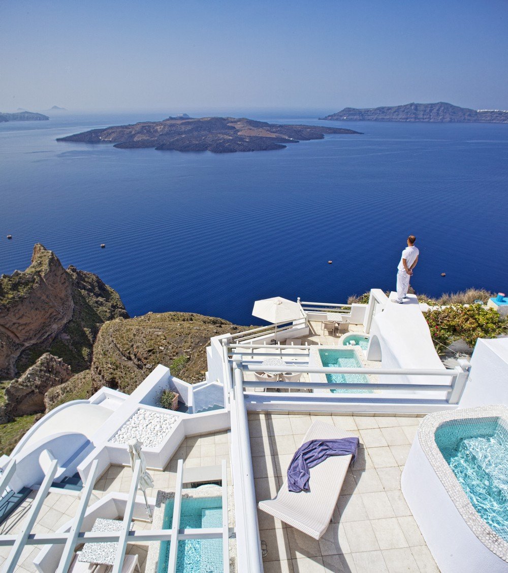 โรงแรมสุดหรู Aqua Vista Hotels ที่  Santorini