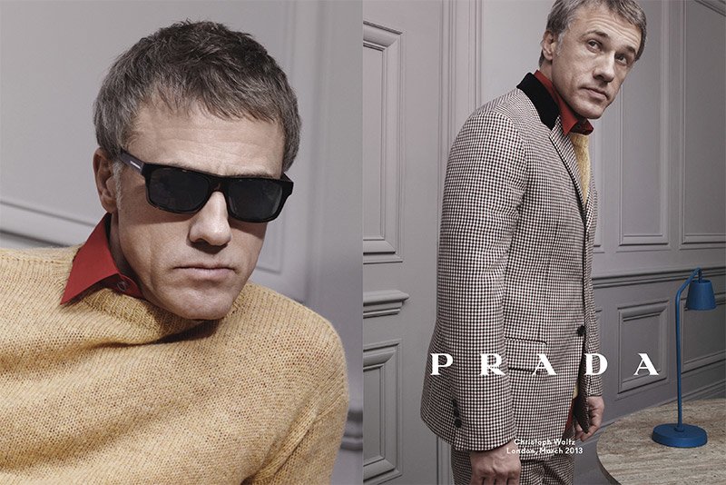 Christoph Waltz, Ben Whishaw Và Ezra Miller Trong Chiến Dịch Quảng Cáo Thu/Đông 2013 Của Prada