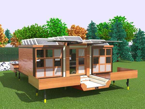 เจ๋งอะ!! บ้านคอนเทนเนอร์รักษ์โลก เปลี่ยนรูปทรงได้