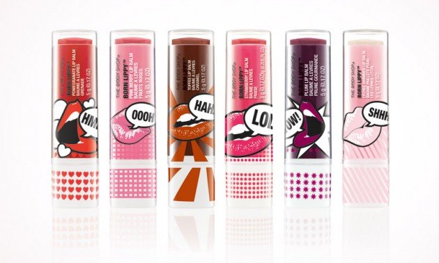 New Born Lippy ริมฝีปากสดใสด้วยลิปบาล์ม'The Body Shop'