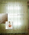 薄沙窗帘透出曳曳风姿(图)
