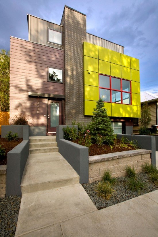 Ngôi nhà Green Cube Show Home trang nhã tại Denver
