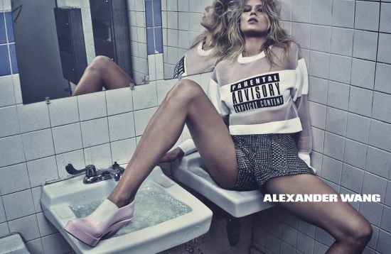 Strike a pose! Campaign Alexander Wang S/S 2014
