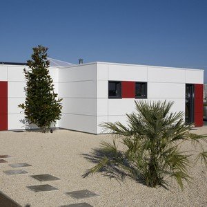 Une maison "écolo" à construire en 3 heures