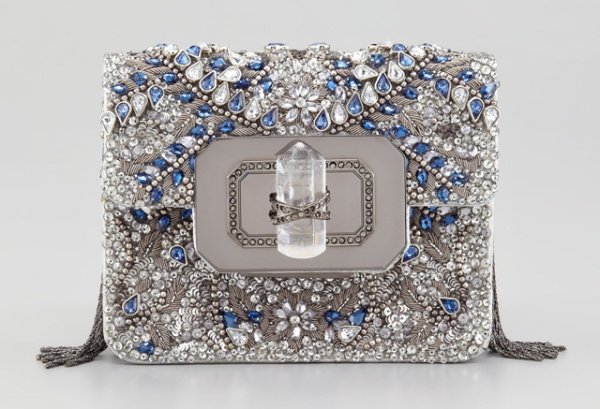 Shopping: Ví Marchesa đính đá lấp lánh trên Neiman Marcus
